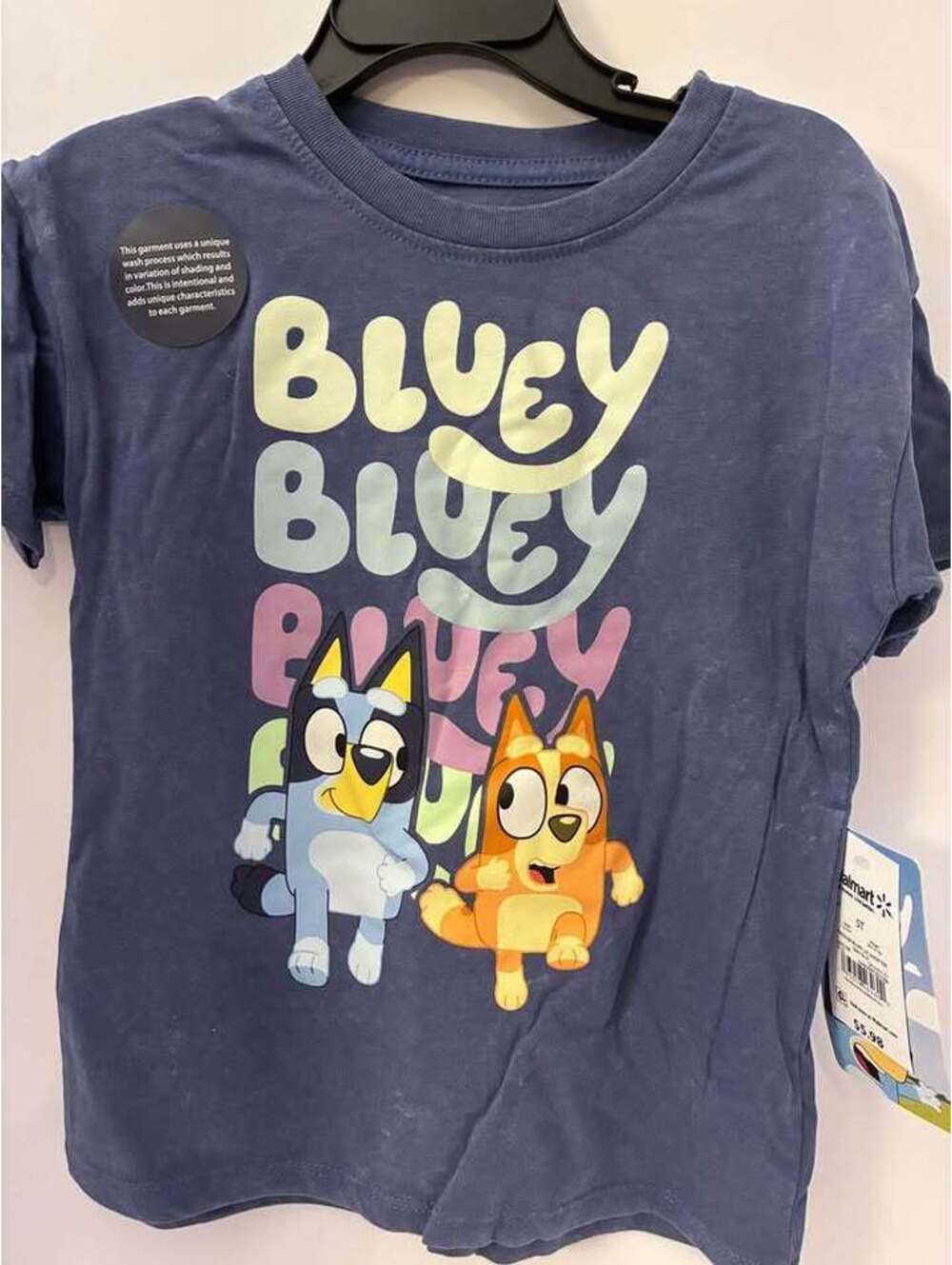 Bluey Toddler T-Shirt Size 5T